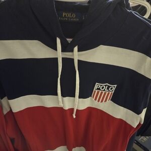 EUC Polo hoodie shirt